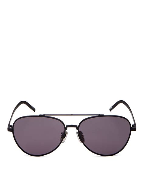 givenchy brow bar sunglasses|Givenchy Brow Bar Aviator Sunglasses, 56mm .